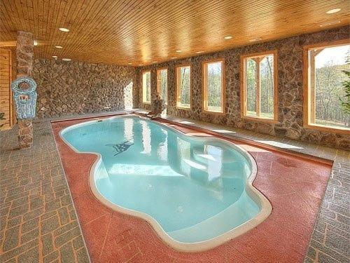 Majestic Springs Lodge Cabin McCookville Eksteriør billede